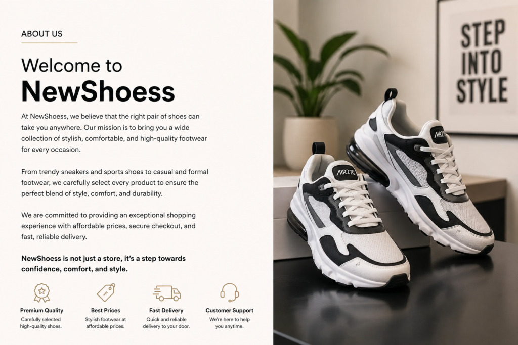 About - newshoess